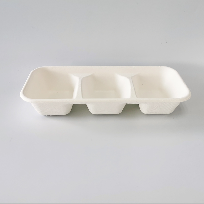 China box New Product Disposable Tableware Biodegradable sugarcane bagasse Food Container PZ3 