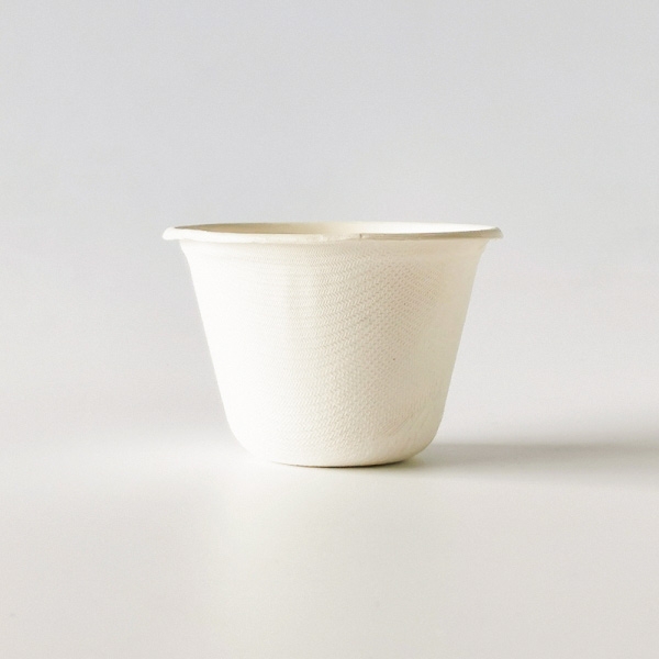 Eco friendly disposable microwave sugarcane bagasse Paper Cup DC04