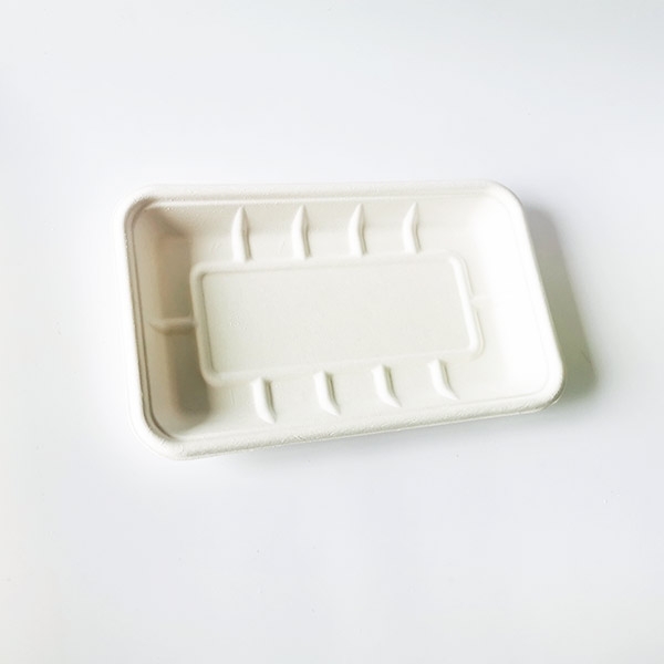 Completely compostable eco-friendly T2 food tray