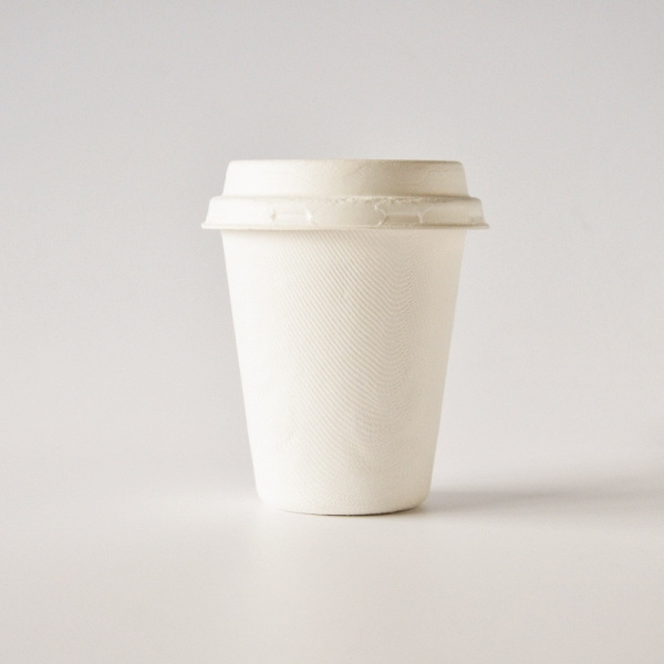 Disposable biodegradable coffee cups