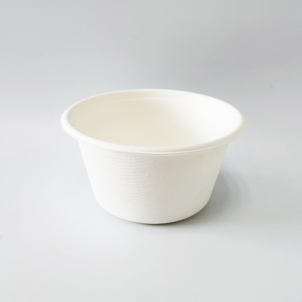 1000ml sugarcane bagasse food packaging round bowl without lid