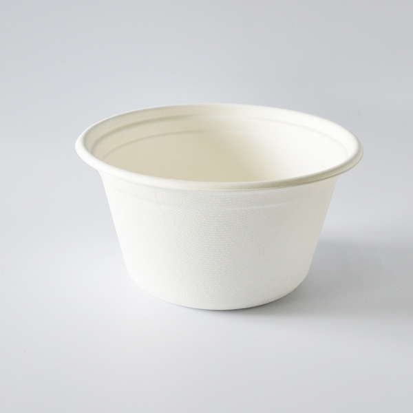 Hot sales Chinese sugarcane bagasse round bowl 1500ml